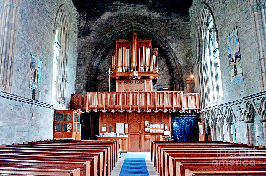 Church Organ Digital Art by Pravine Chester