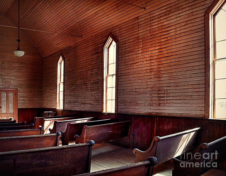 Church Pews Photograph by Norma Warden