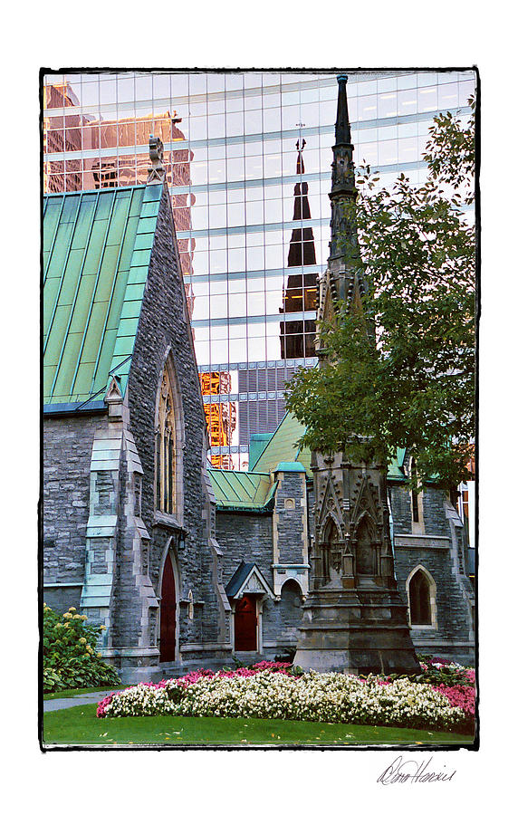 Architecture Photograph - Church Reflections by Diana Haronis
