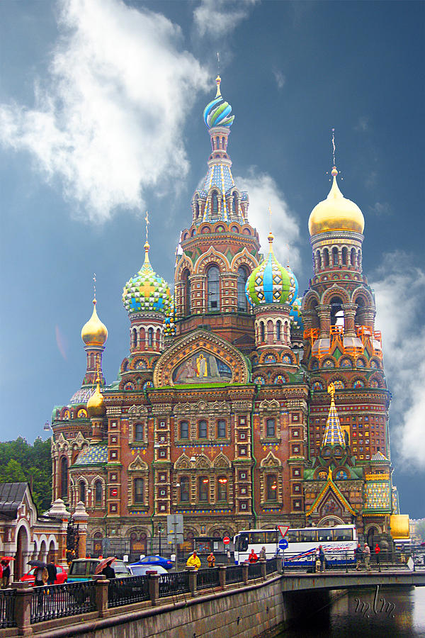 church St. Petersburg Russia Photograph by Marie Morrisroe