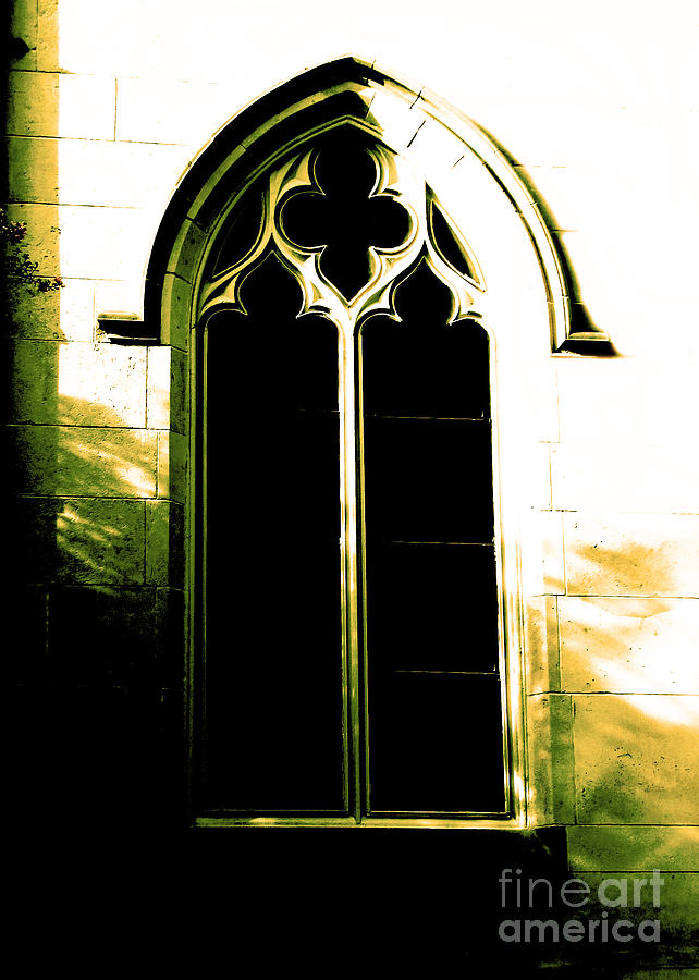 Window Photograph - Church Window by Jose Luis Reyes