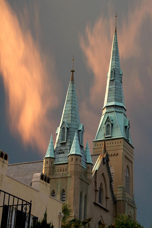 Churches of Savannah Photograph by Leslie Lovell