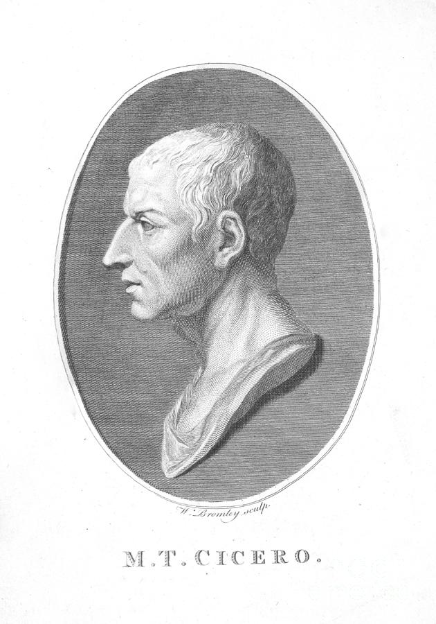 Cicero, Roman Philosopher Photograph by Photo Researchers