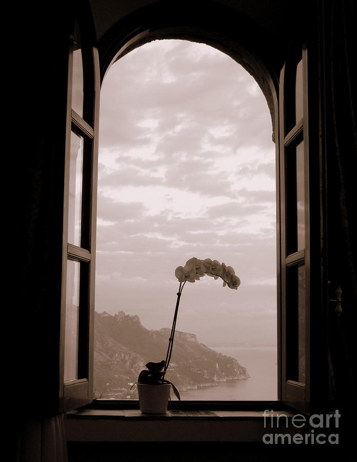 Cimbrone Window  2 Photograph by Tatyana Searcy