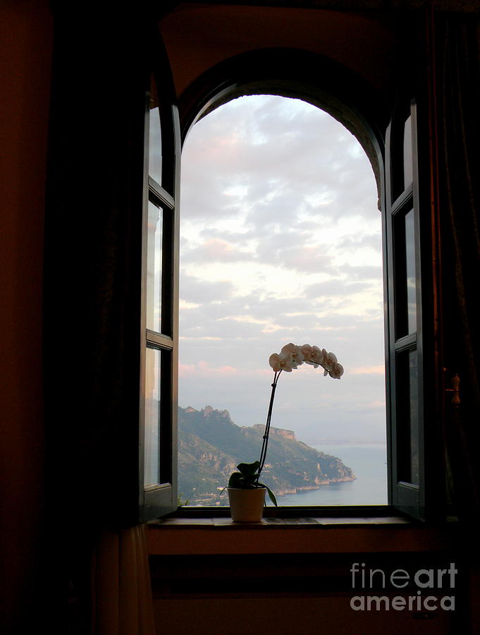 Cimbrone Window Photograph by Tatyana Searcy