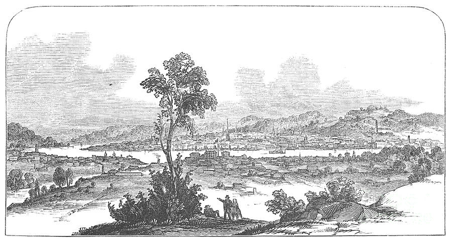 Cincinnati, 1853 Photograph by Granger