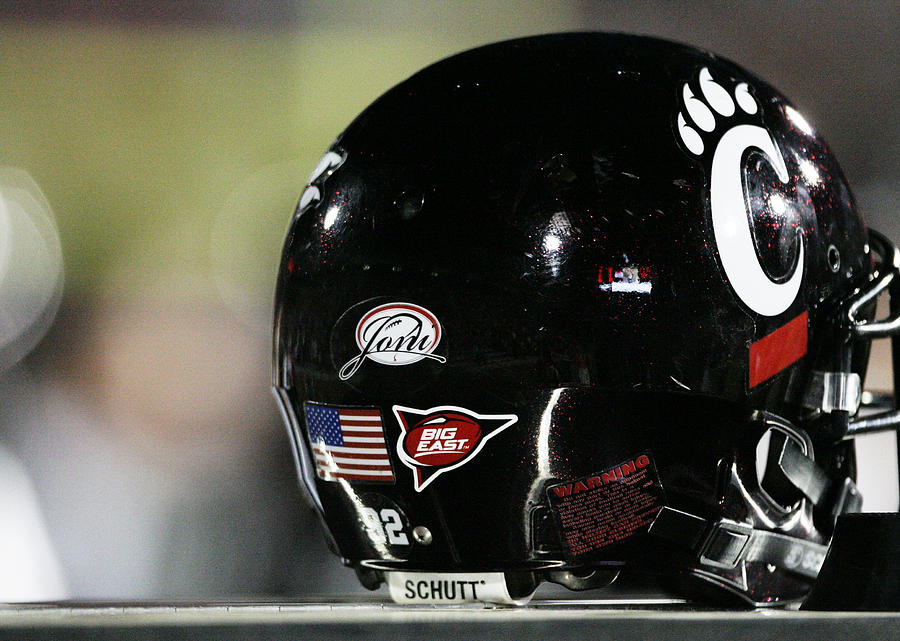 Cincinnati Bearcats Football Helmet Photograph By University Of Cincinnati