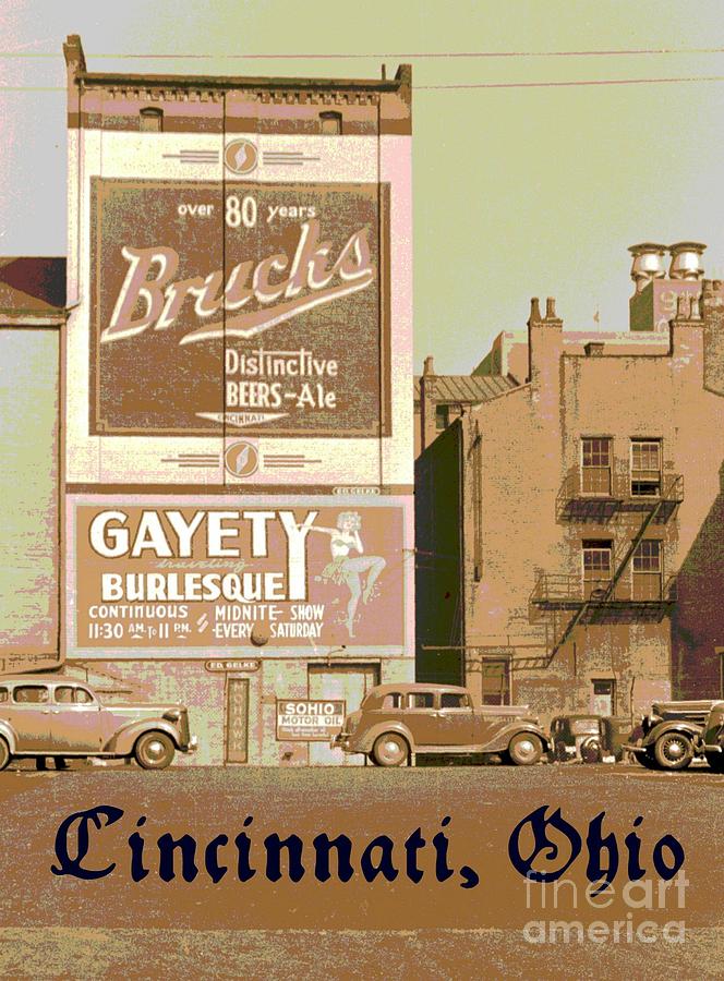 Cincinnati Ohio Poster Photograph by Padre Art