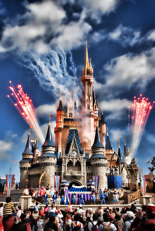 Cinderellas Castle Photograph by Brent Craft