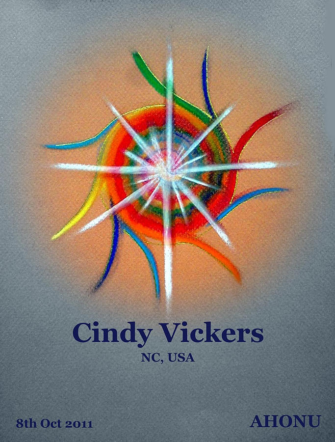 Cindy Vickers Painting by AHONU Aingeal Rose