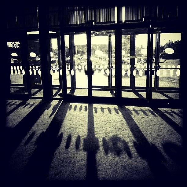 Love Photograph - Cinema... #door #shadow #blackandwhite by Taylor Made