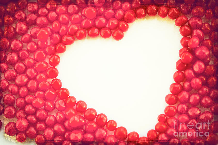 Candy Photograph - Cinnamon Candy Open Heart by Kim Fearheiley