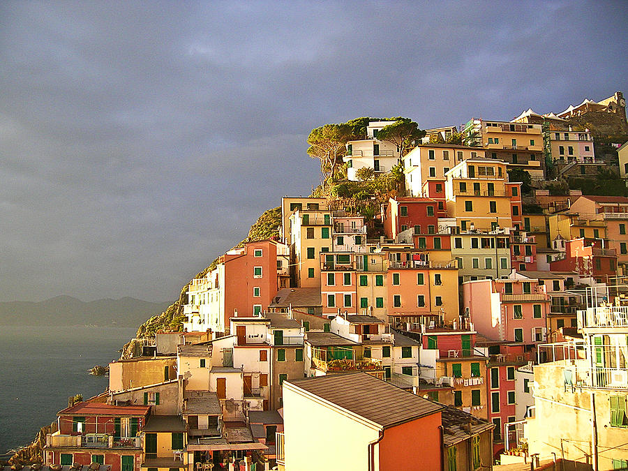 Architecture Photograph - Cinque Terre Italy Fine Art Print by Ian Stevenson