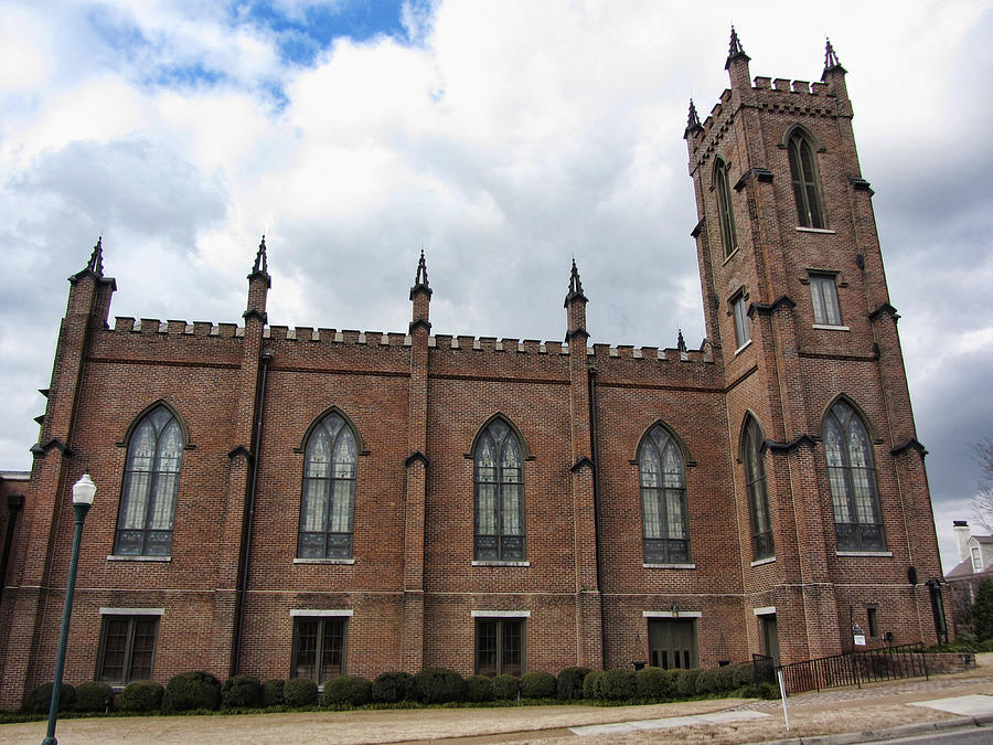 Circa 1818 Gothic 1st Presbyterian Church Huntsville Alabama USA Photograph by Kathy Clark