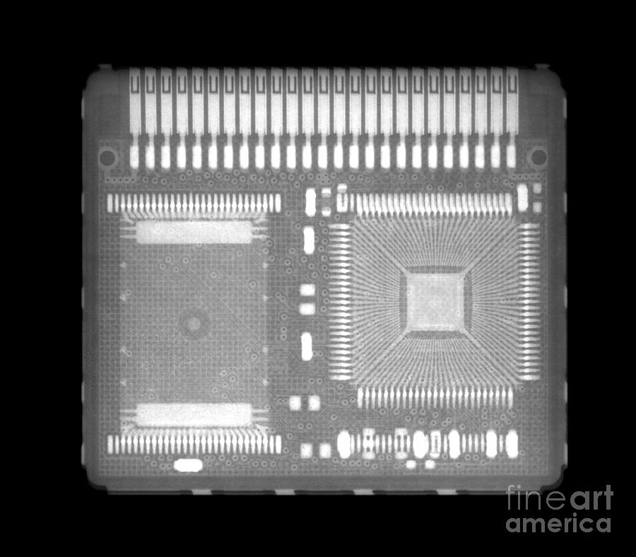 Circuit Board Photograph by Ted Kinsman