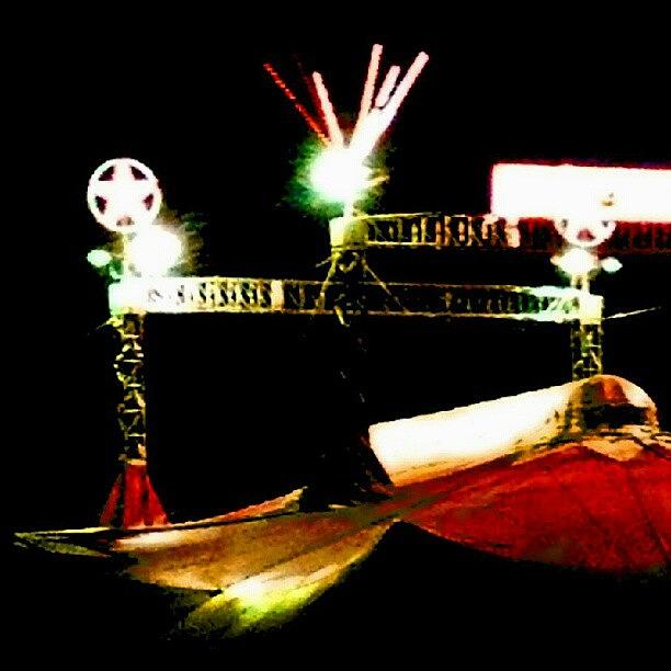 Abstract Photograph - Circus Tent At Night #abstract #android by Marianne Dow