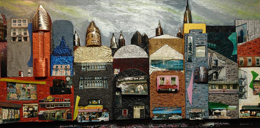 City Block Painting by Robert Handler