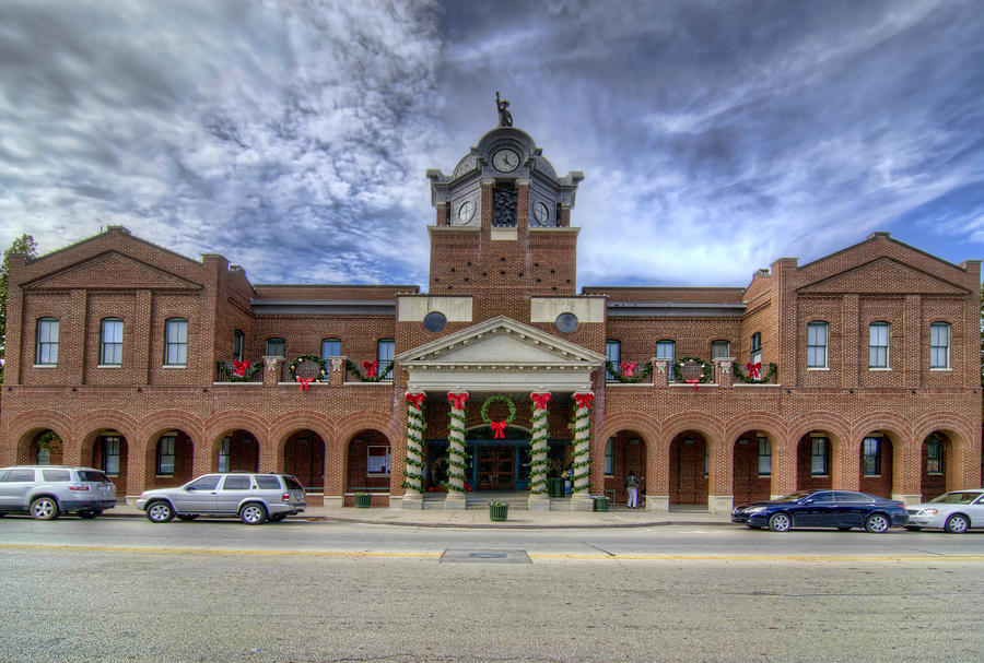 City Hall Grapevine Texas Photograph by Christopher Smith