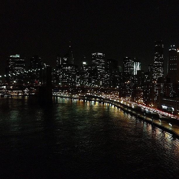 Architecture Photograph - City Lights - New York by Joel Lopez