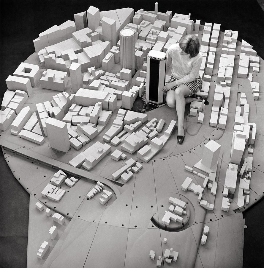 City Model Of Sydney, 1969 Photograph by National Physical Laboratory (c) Crown Copyright