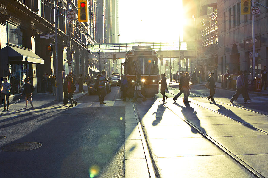 Toronto Photograph - City Mood by Milan Kalkan Toronto Photograph - City Mood by Milan Kalkan