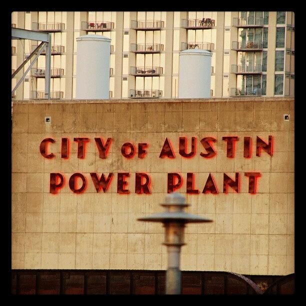 City Of Austin Power Plant II Photograph by James Granberry