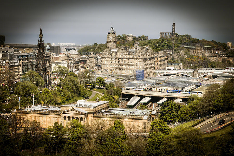 City of Edinburgh Photograph by Ray Devlin
