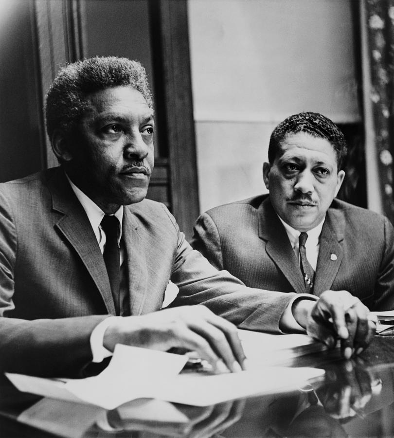 Civil Rights Leaders Bayard Rustin Photograph by Everett