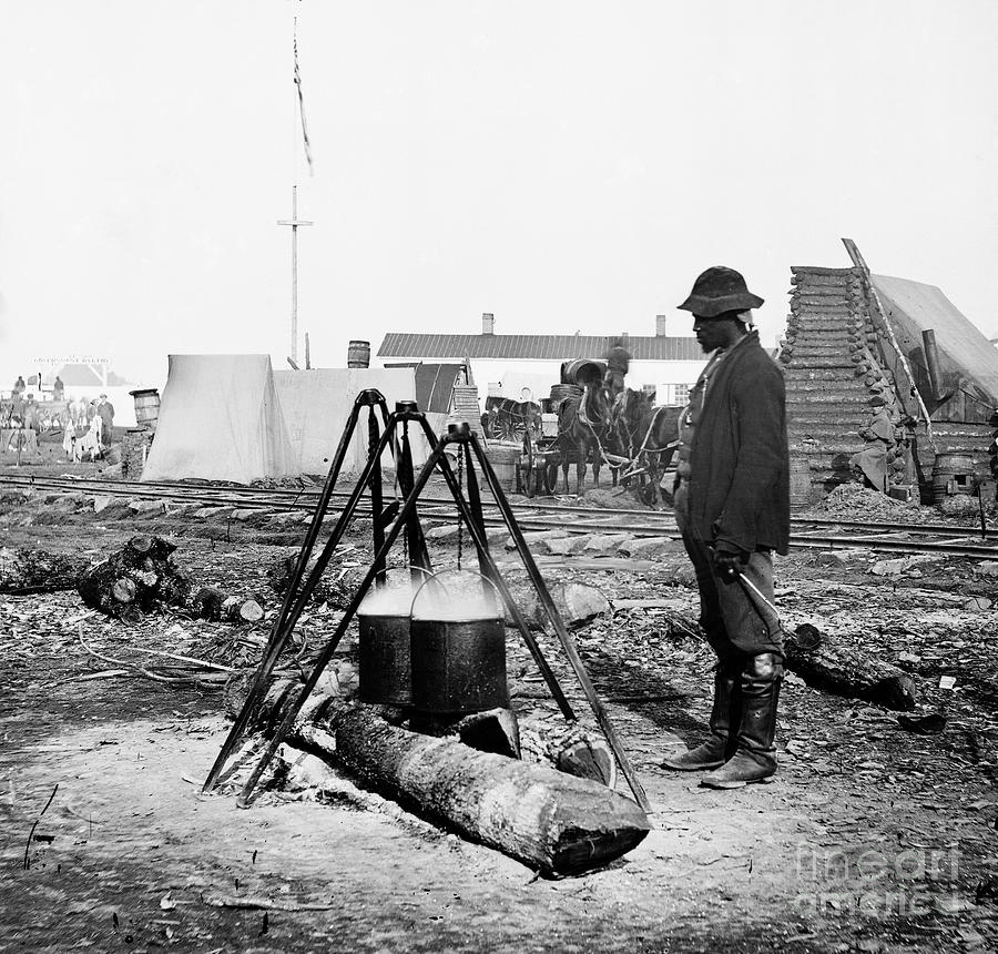 Civil War: Army Cook Photograph by Granger