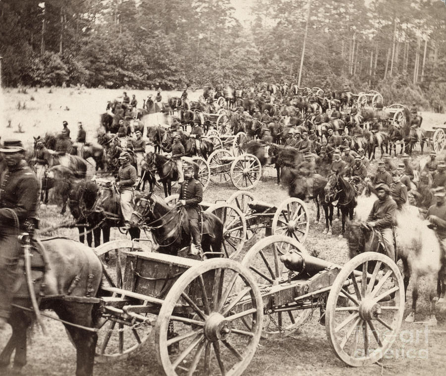 Civil War - Artillery, 1862 Photograph by Granger