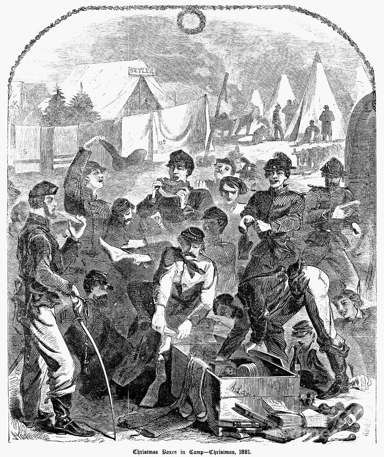 Civil War: Christmas, 1861 Photograph by Granger