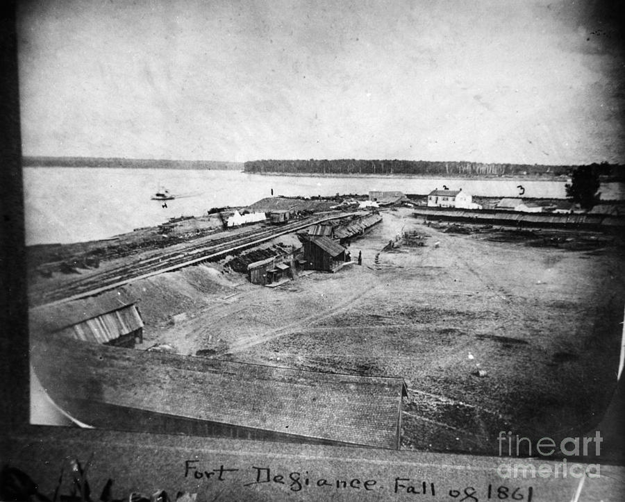 1861 Photograph - Civil War: Fort Defiance by Granger