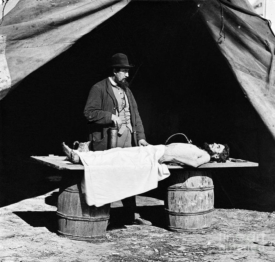 Civil War: Surgeon Photograph by Granger