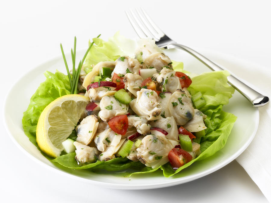 Clam Salad Photograph by Federico Arce - Fine Art America