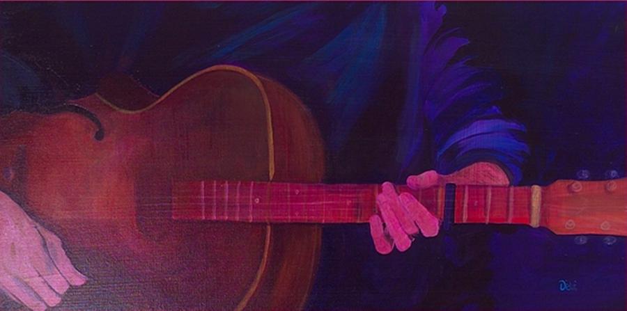 Clapton Painting by Debi Starr