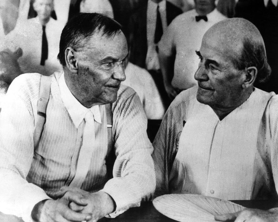 1920s Photograph - Clarence Darrow And William Jennings by Everett