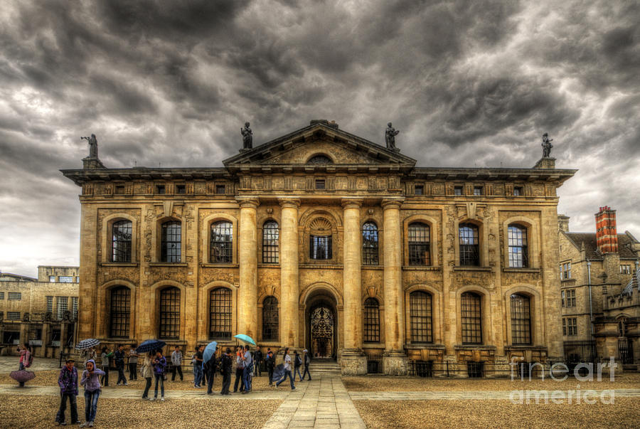 Clarendon Building - Oxford Photograph by Yhun Suarez