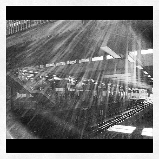 Summer Photograph - Clark And Lake #cta #iphoneography by Kristine Tague