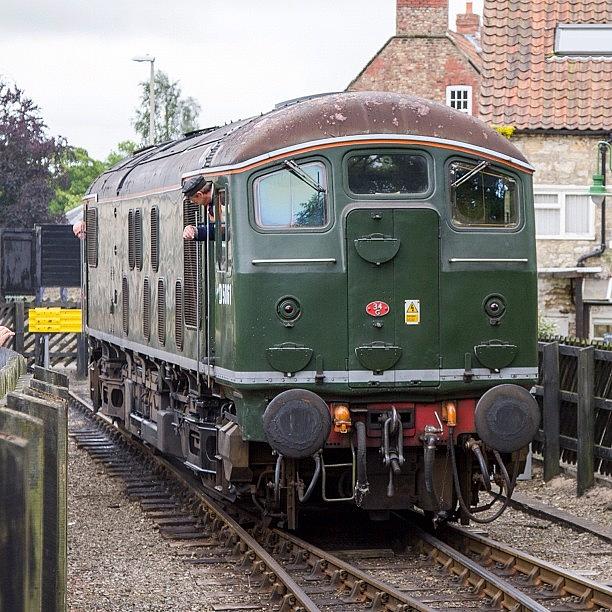 Train Photograph - Class 24 No D5061 At Pickering #uk by Dave Lee