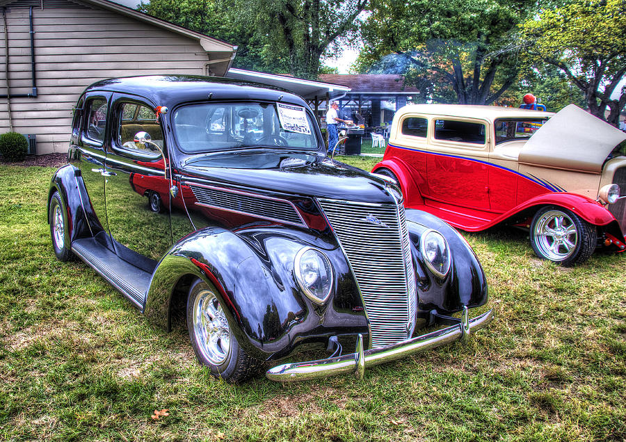 Classic Black Ford Photograph by John Derby - Fine Art America