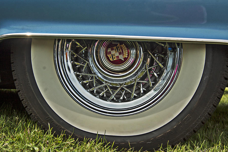 Classic Cadillac Wheel Photograph