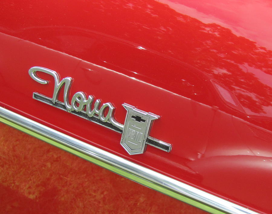 Classic Car Red Nova Photograph by Anita Burgermeister