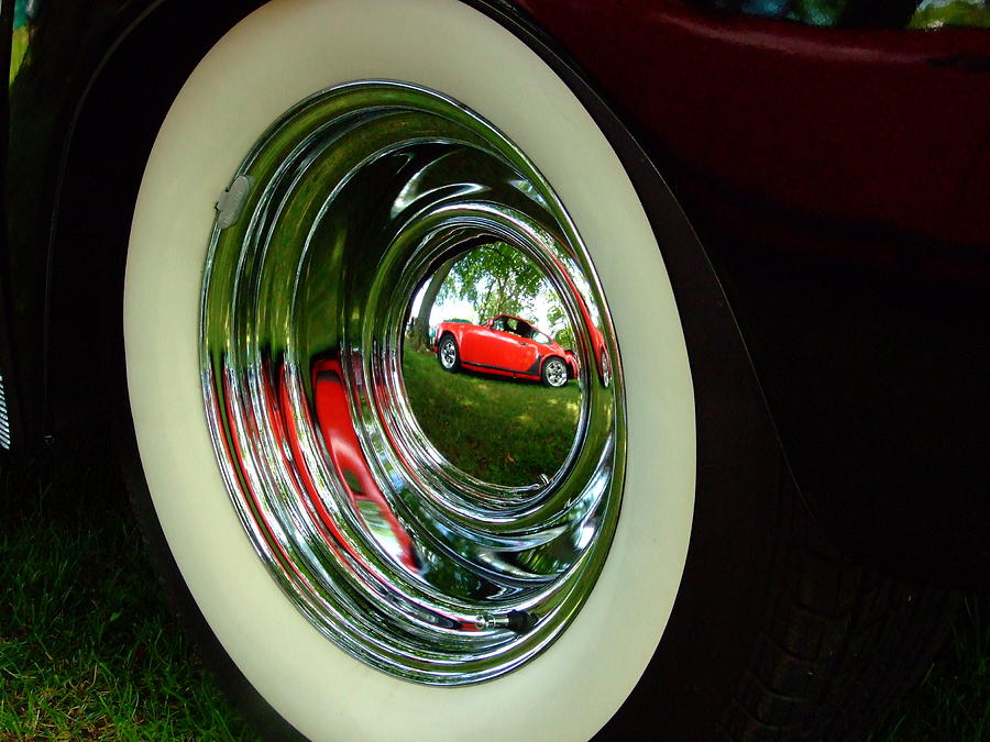 Classic Car Reflections Photograph by Dennis Faucher - Fine Art America