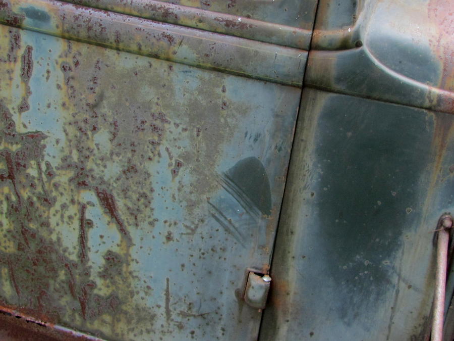 Classic Car Rust Close Up 1 Photograph by Anita Burgermeister