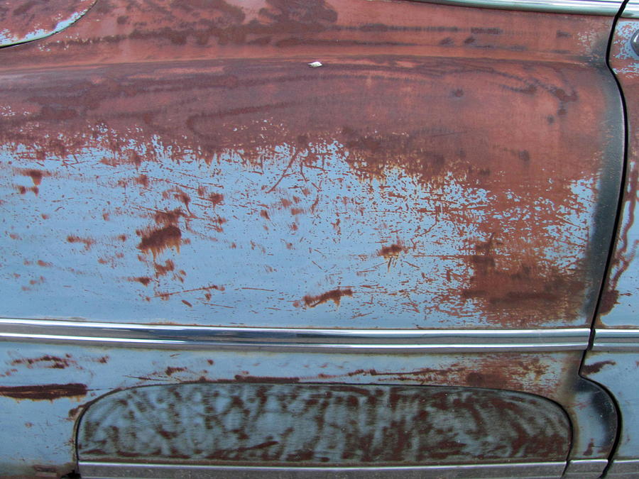 Classic Car Rust Close Up 2 Photograph by Anita Burgermeister