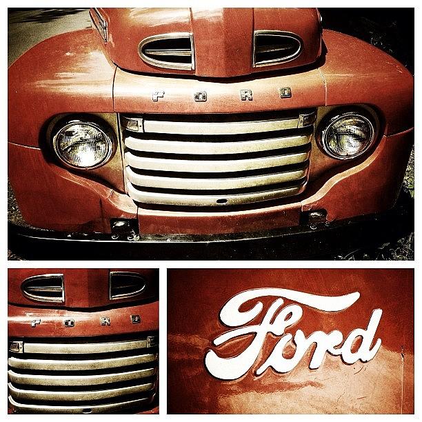 Car Photograph - Classic Ford Truck by Natasha Marco