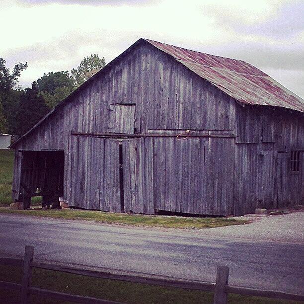 Barn Photograph - Classic Indiana Barn, Complete With by Tosha Daugherty