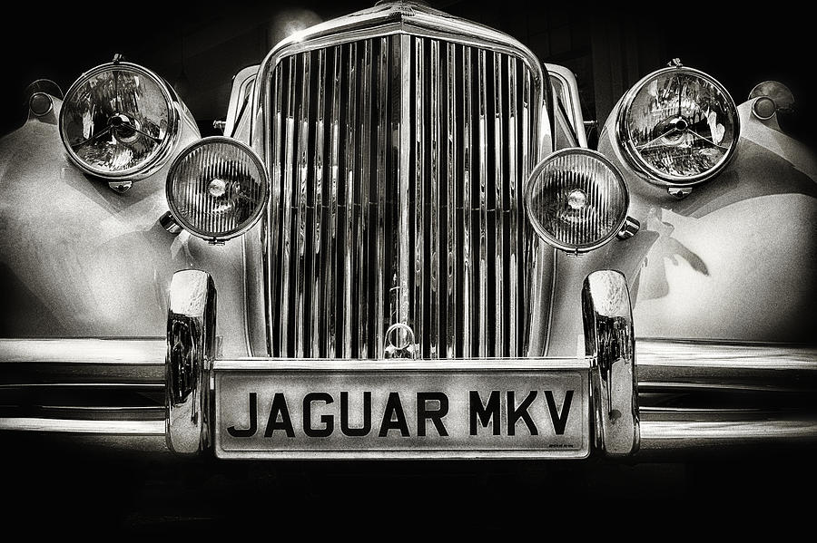 Classic Jaguar MKV Photograph by Paul Bartell