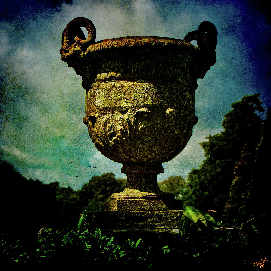Classic Monumental Garden Urn Photograph by Chris Lord