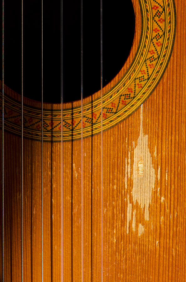 Classical spanish guitar Photograph by Perry Van Munster